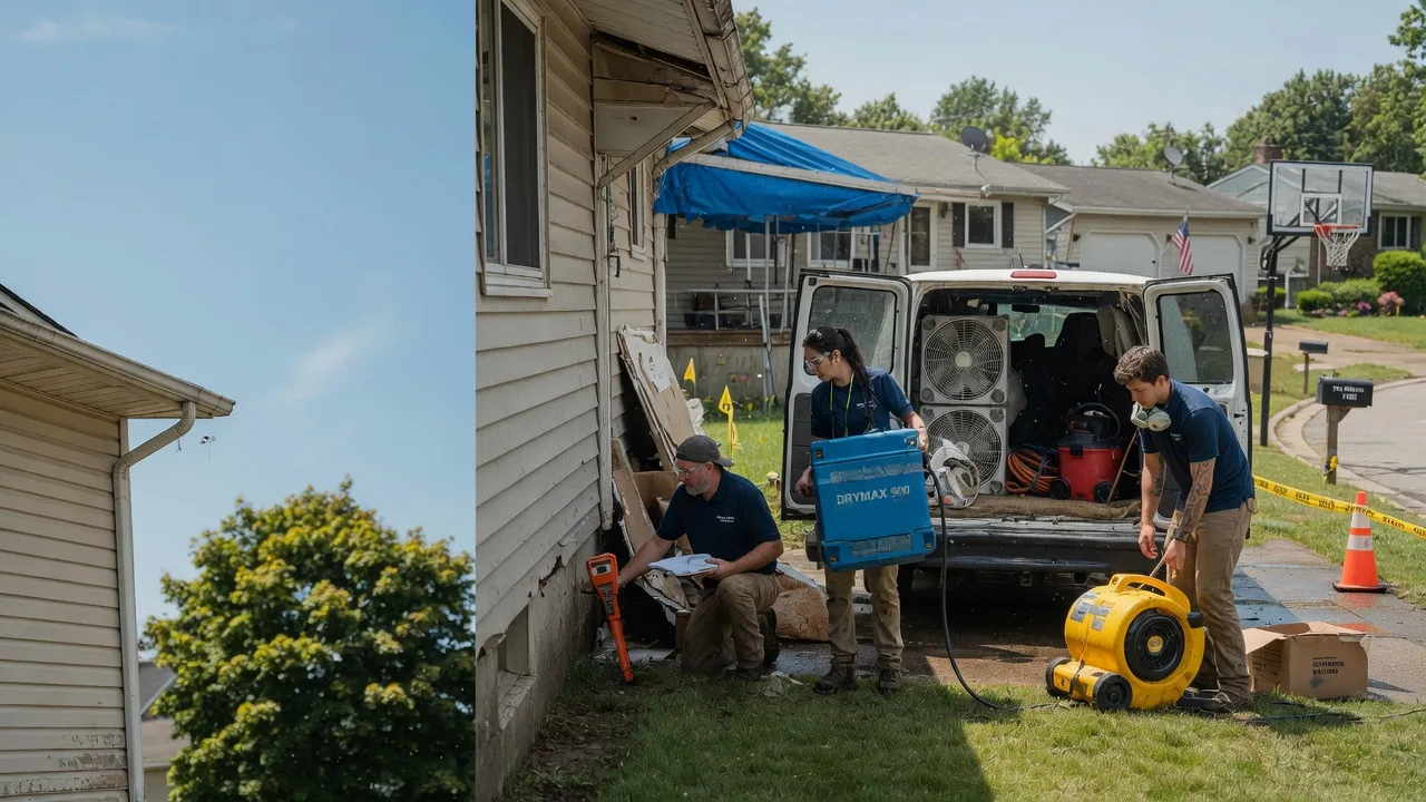 Ceiling Leak Cleanup in Osterburg, PA near me